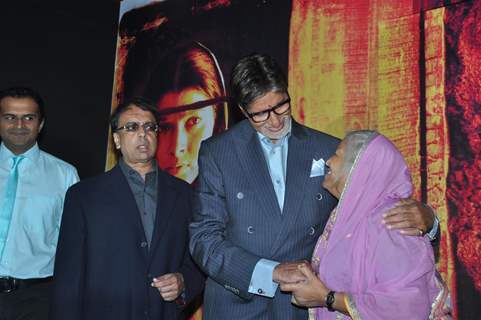 Amitabh Bachchan launches the music of I am Sindhutai Sapkal at Novotel