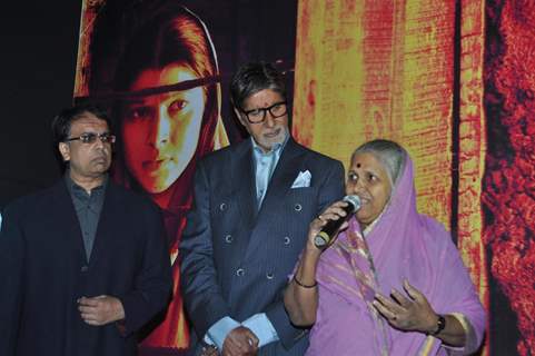 Amitabh Bachchan launches the music of I am Sindhutai Sapkal at Novotel