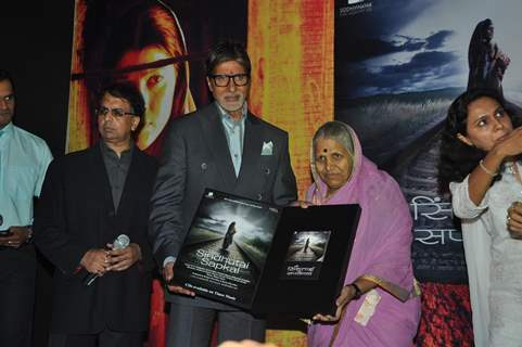 Amitabh Bachchan launches the music of I am Sindhutai Sapkal at Novotel