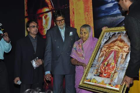 Amitabh Bachchan launches the music of I am Sindhutai Sapkal at Novotel