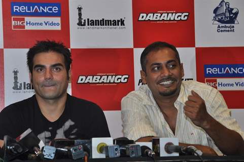 Arbaaz Khan at DVD launch of the movie Dabangg