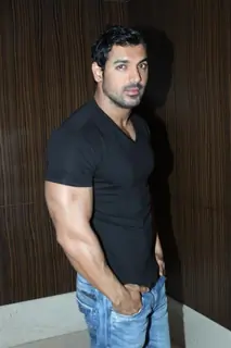 John Abraham spotted at Novotel Hotel