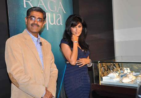 Chitrangada Singh at the launch of Titan's 'Raga Aqua' watch collection at Tote, Mumbai