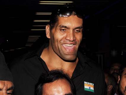 Khali arrived in India for Bigg Boss 4