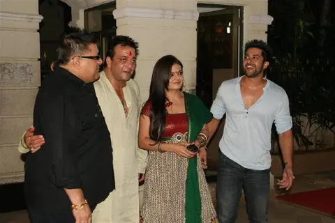 Sanjay Dutt with Aftab Shivdasani