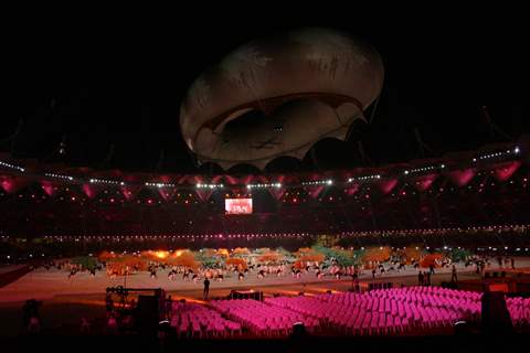 The Closing ceremony of Delhi 2010, 19th Commonwealth Games, at the Jawaharlal Nehru Stadium, in New Delhi on Thurs 14 Oct 2010