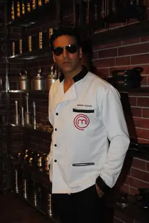 Akshay Kumar on the set of Amul Master Chef India