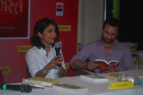 Saif Ali Khan launches Anuja Chauhan's Book at Crossword