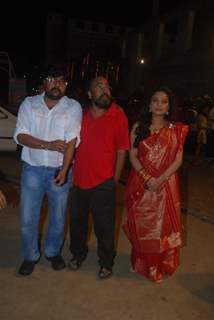 Cast of the film 332 Mumbai To India visited Sankalp Dandiya, Mumbai