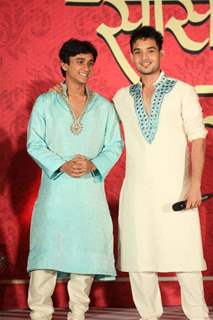 Srman Jain and Meghan Jadhav at press conference of Sony's new show 'Saas Bina Sasural' at JW Marrio