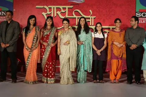Press Conference of Sony's new show &quot;Saas Bina Sasural'' at J W Marriot, Mumbai