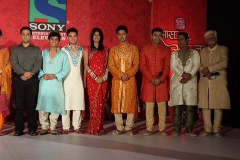 Cast and Crew at press conference of Sony's new show 'Saas Bina Sasural' at JW Marriot, Mumbai