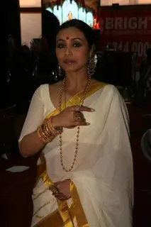 Rani Mukherjee attend a Durga Puja event
