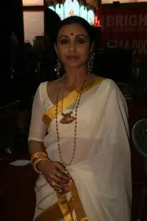 Rani Mukherjee attend a Durga Puja event