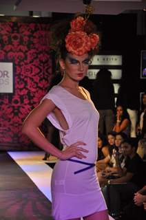 Models walks the ramp for Major Brands at G7 Mall in Versova