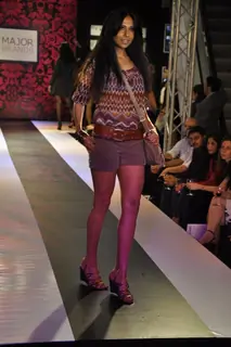 Models walks the ramp for Major Brands at G7 Mall in Versova