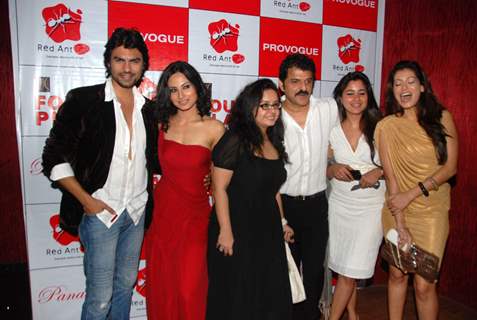 Celebs at Red Ant Cafe launch at Bandra