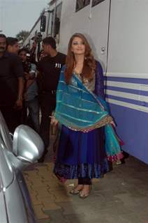 Aishwarya Rai at the Zee TV Diwali show