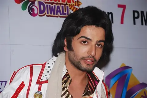 Jay Bhanushali at the Zee TV Diwali show