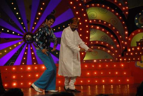 Rajesh Khanna at Zee TV Diwali show