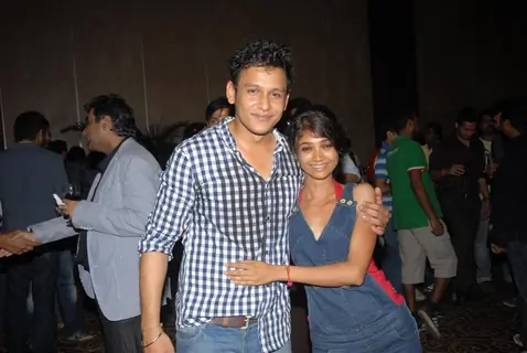 Ratan Rajput and Abhishek Rawat at Zee TV Diwali show