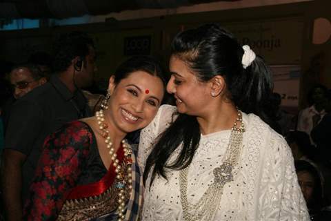 Rani Mukharjee with Vaibhavi Merchant celebrated &quot;Sarbojanin Durga Puja&quot;