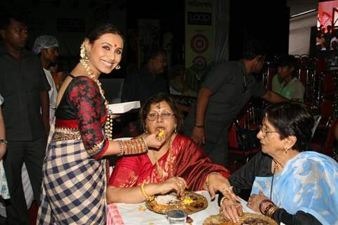 Rani Mukharjee celebrated &quot;Sarbojanin Durga Puja&quot;