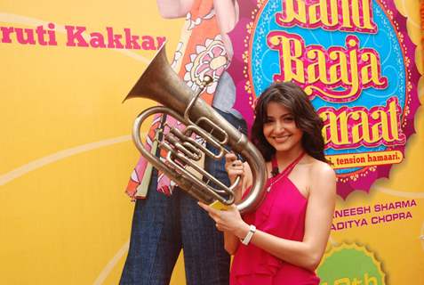 Anushka Sharma at Band Baaja Baarat film photo shoot