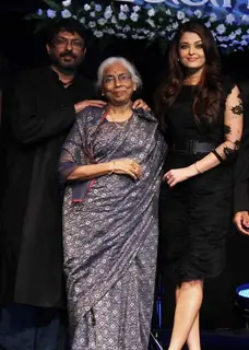Aishwarya and Sanjay Bhansali at Music release of 'Guzaarish' at Yash Raj Studio, Mumbai