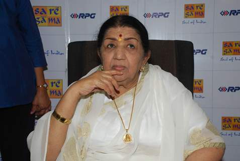 Lata Mangeshkar graces Saregama album launch at Mumbai