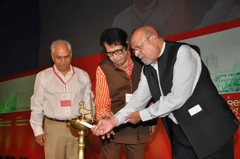 Manoj Kumar and Ramesh Sippy at Inauguration Of 12th MAMI Festival in Mumbai