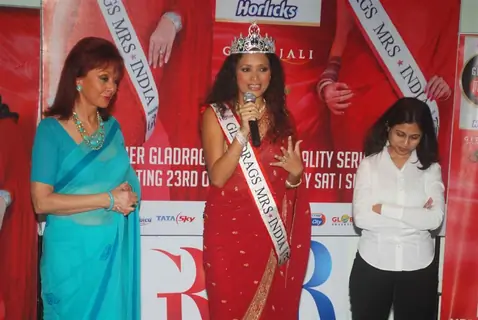 Gladrags Mrs. India Press Conference in Mumbai