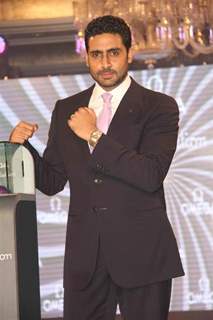 Abhishek Bachchan at Omega Constellation watches fashion show in Mumbai