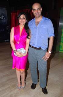 Abbas and Pakhi Tyrewala at Jhootha Hi Sahi Special Screening at Cinemax, Mumbai