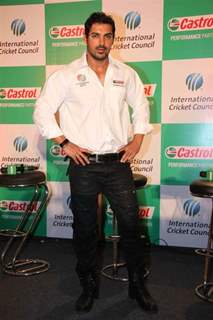 John Abraham at Castrol-ICC World Cup Event at Mumbai