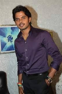 Sreesanth on the sets of KBC at Film City