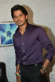 Sreesanth on the sets of KBC at Film City