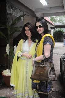 Twinkle Khanna grace Karva Chauth Celebrations at Andheri