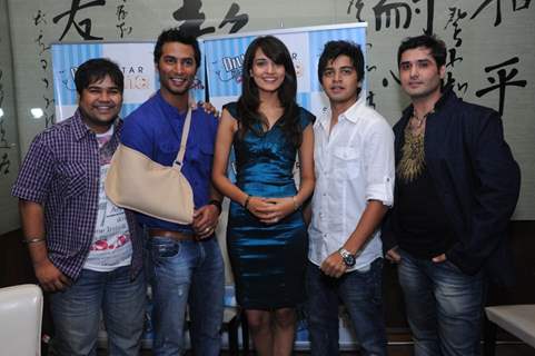 Prasad,Shehbaz, Neha, Karan, Pankit in Star One's Dill Mill Gayye party at Vie Lounge