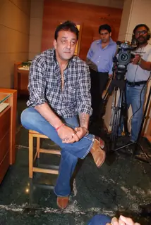 Sanjay Dutt snapped shopping for a watch