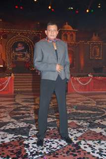 Mithun Chakraborty on the sets of Colors Diwali show