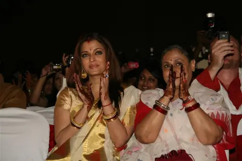 Aishwarya Rai and Jaya Bachchan at Audio release of 'Khelein Hum Jee Jaan Sey'