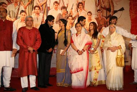 Bachchan Family and cast at Audio release of 'Khelein Hum Jee Jaan Sey'