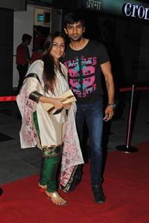 Manish Goel and Poonam Goel at Namrata Gujral's 1 A Minute film on breast cancer premiere PVR