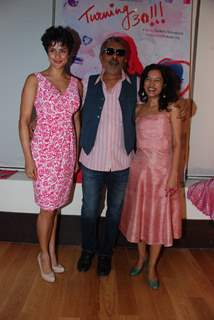 Gul Panag in a playful mood at Prakash Jha's Turning 30 film launch at Novotel