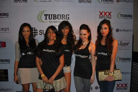 Launch of Tuborg presents Sunburn Goa 2010