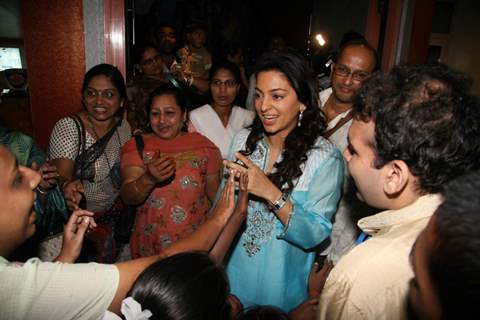 Juhi Chawla at charity Ramayana screening at Roxy