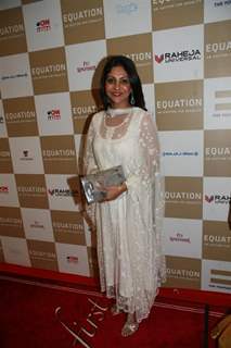 Shefali Chhaya at Rahul Bose sports auction at the Trident