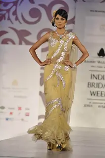 Model Walks for designers Arjun and Anjalee Kapoor at Aamby Valley India Bridal Week day 2