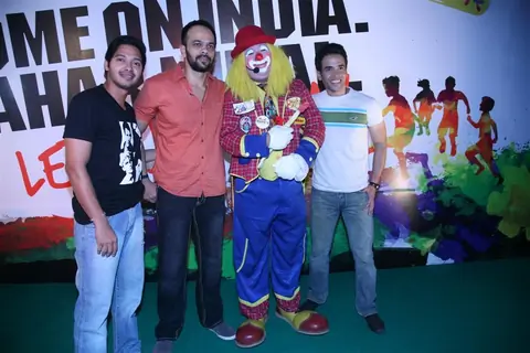 The Golmaal 3 cast and crew supports Nick Let's Just Play